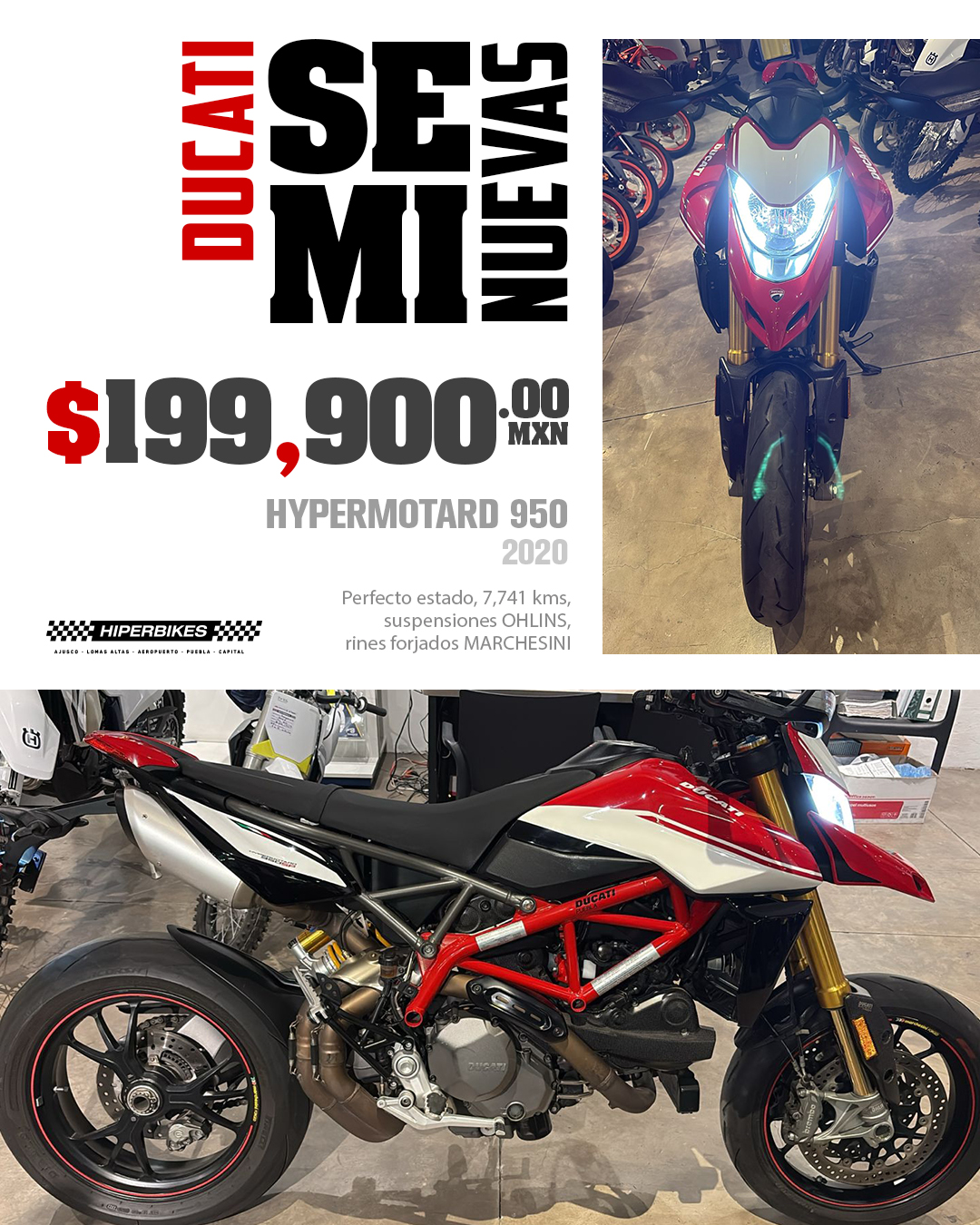 DUCATI HYPERMOTARD 950