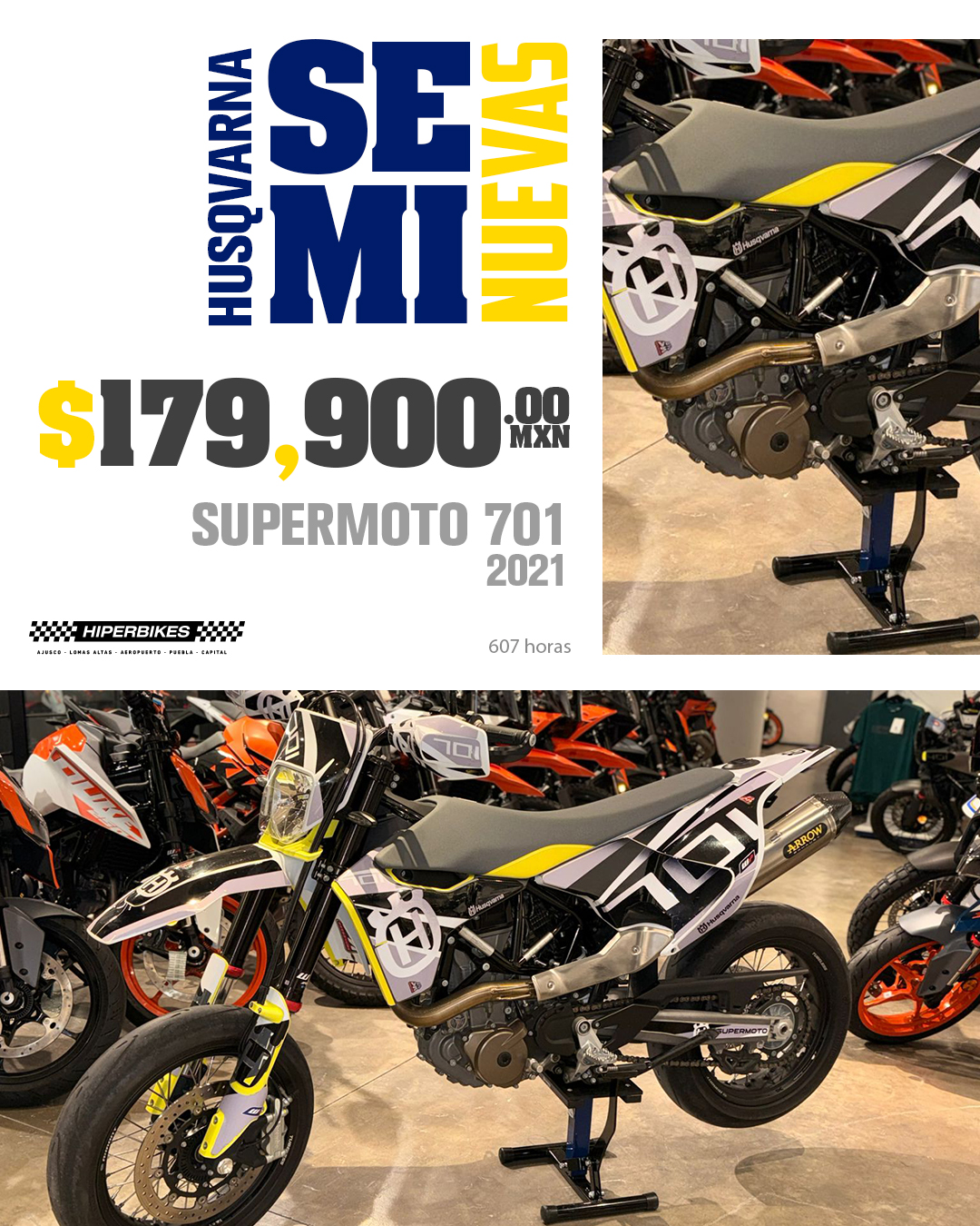 HUSQVARNA SUPERMOTO 701