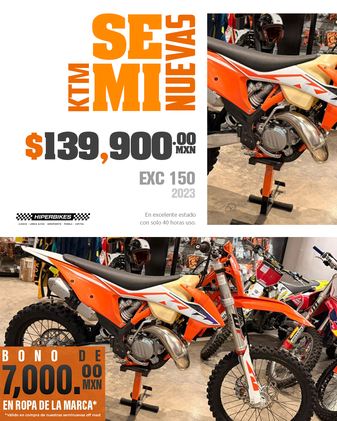 KTM EXC 150 2023