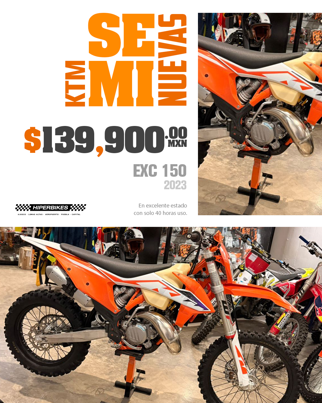 KTM EXC 150 2023