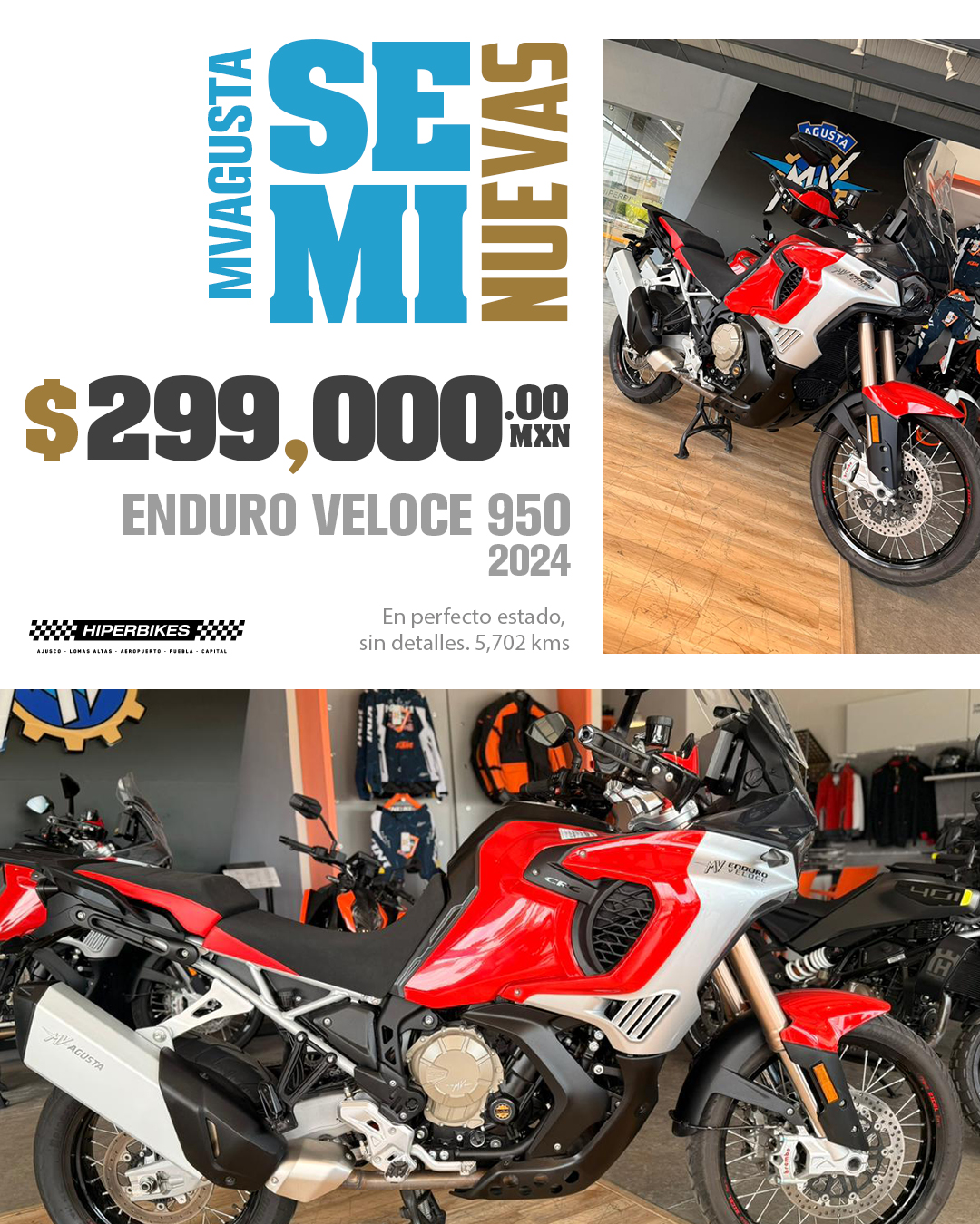 MV AGUSTA ENDURO VELOCE 950