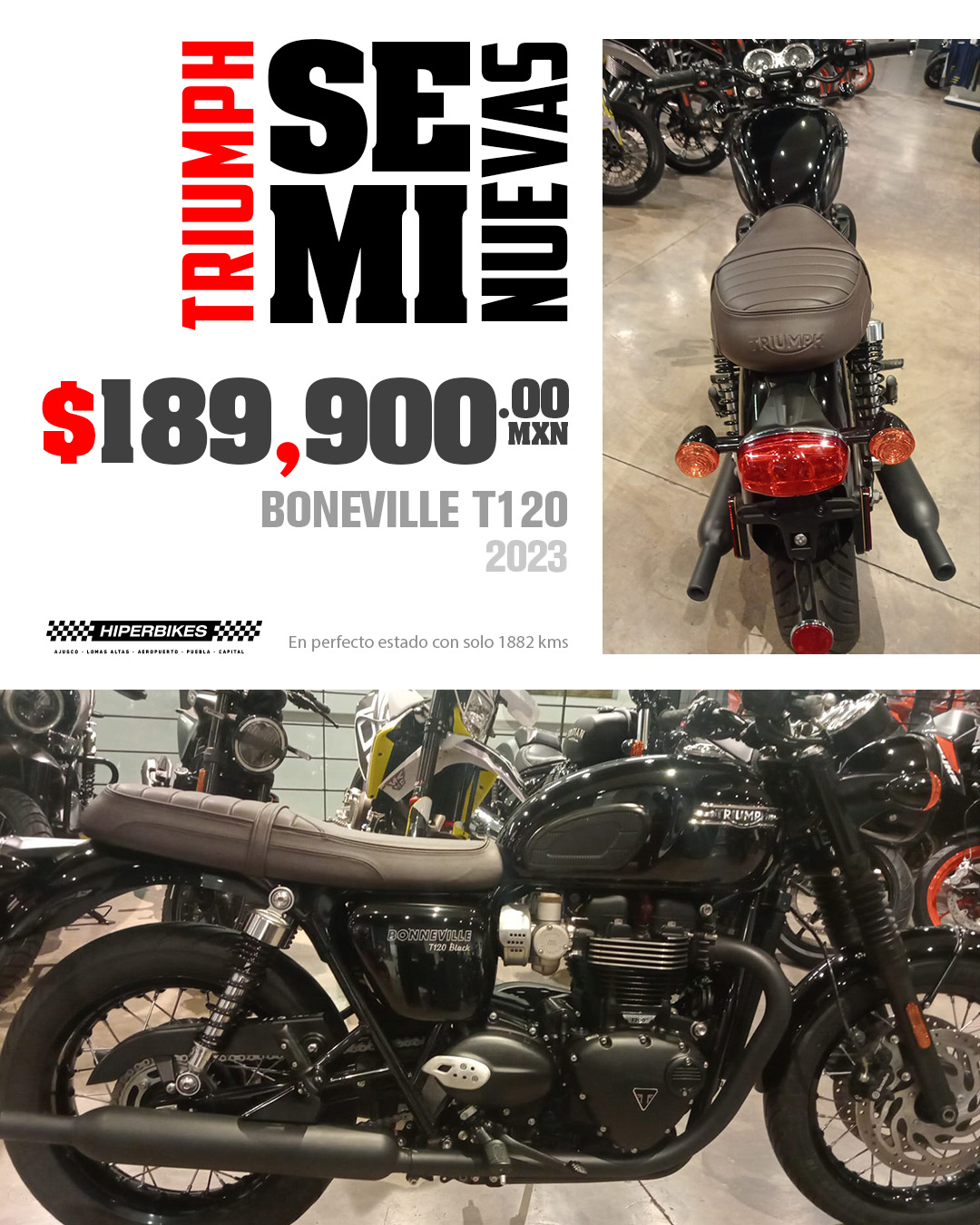 TRIUMPH BONEVILLE T120